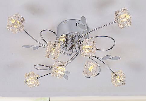 Plafonnier LED ChromaCube | Marco Lucetti 8 lampes / Froide