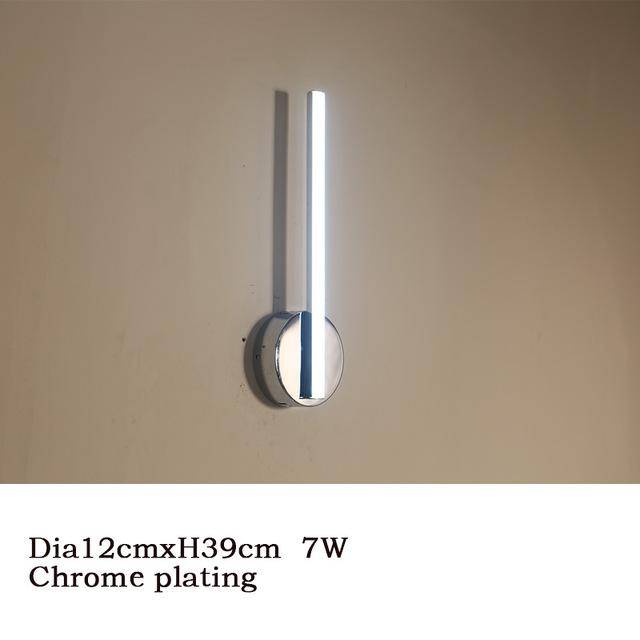 Plafonnier LED Chromé Flush | Marco Lucetti 12x39cm / Froide