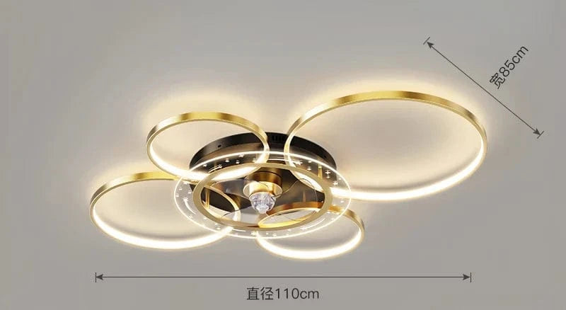 Plafonnier LED Circle Design | Marco Lucetti Doré