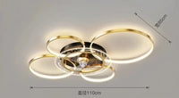 Plafonnier LED Circle Design | Marco Lucetti Doré