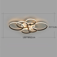 Plafonnier LED CircLED - Vexler | Marco Lucetti 6 anneaux