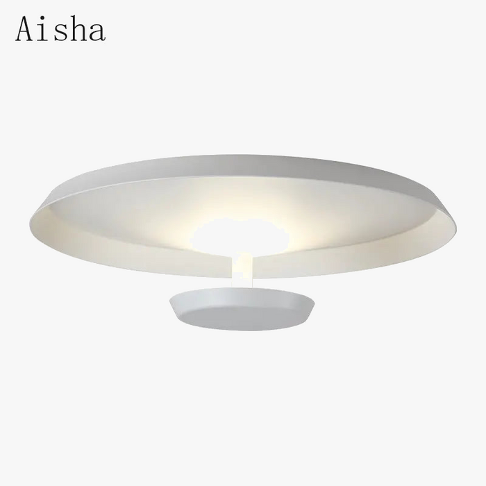 Plafonnier LED Circulaire Design Créatif pour Décoration Intérieure