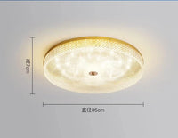 Plafonnier LED Circulaire Minimaliste Moderne en Acrylique - Éclairage Élégant | Marco Lucetti C 35cm