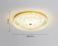 Plafonnier LED Circulaire Minimaliste Moderne en Acrylique - Éclairage Élégant | Marco Lucetti C 45cm