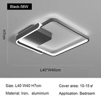 Plafonnier LED Circulaire Minimaliste Moderne - LuxLight | Marco Lucetti