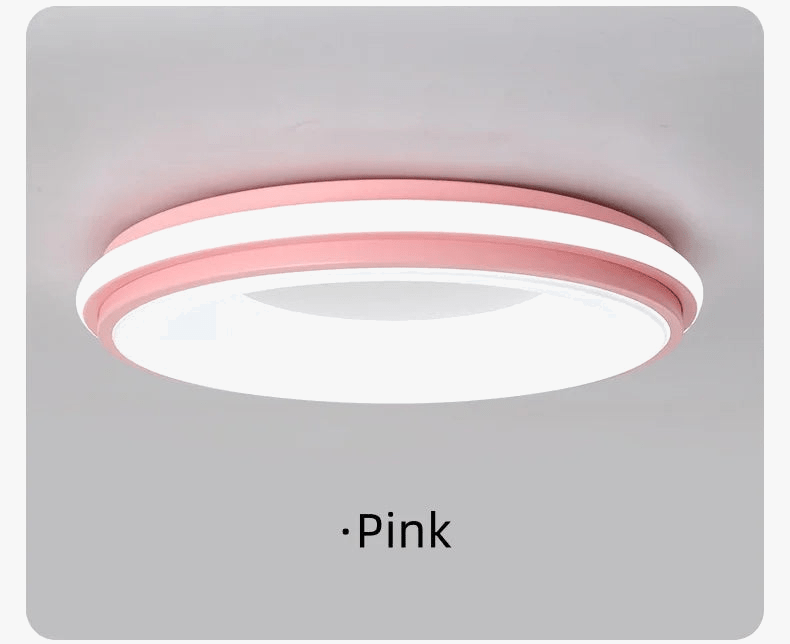 Plafonnier LED Circulaire Moderne Nordique Macaron - Éclairage Maison | Marco Lucetti