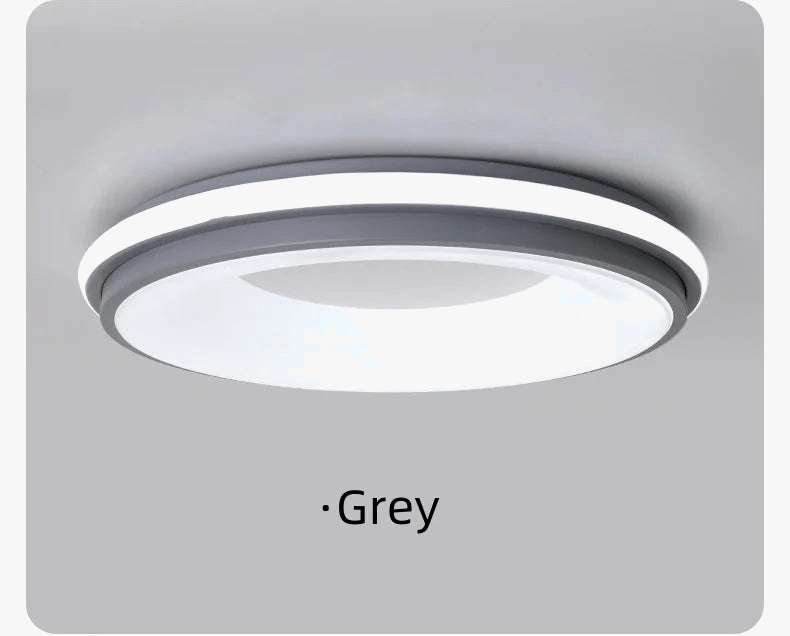 Plafonnier LED Circulaire Moderne Nordique Macaron - Éclairage Maison | Marco Lucetti