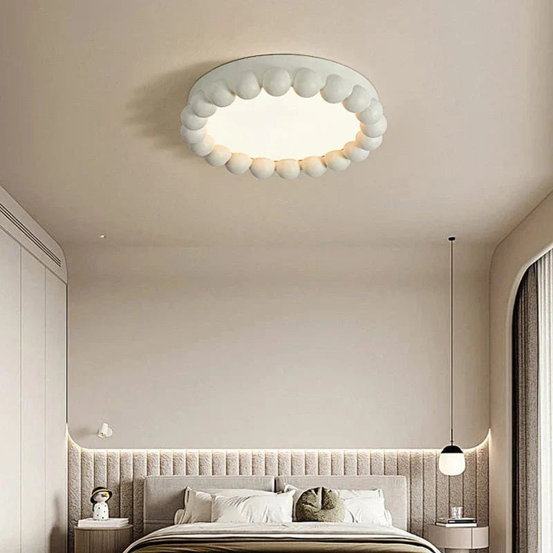 Plafonnier LED circulaire Nordic Cream Style | Marco Lucetti