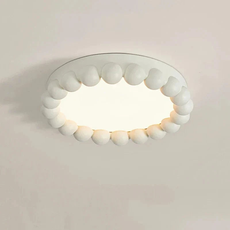Plafonnier LED circulaire Nordic Cream Style | Marco Lucetti