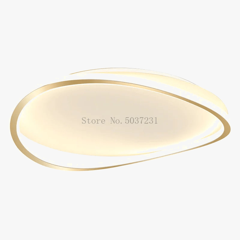 Plafonnier LED circulaire ultra-mince de style nordique moderne et artistique. | Marco Lucetti