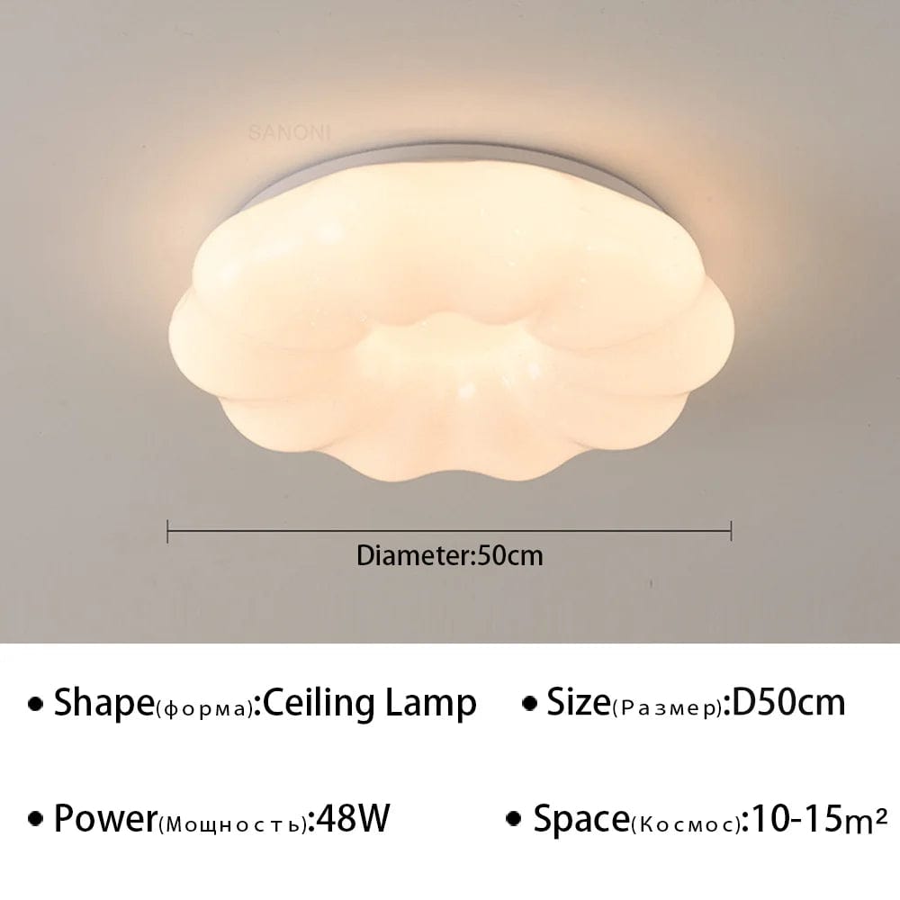Plafonnier LED "Cloud Glow" | Marco Lucetti