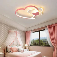 Plafonnier LED Cœur Rose pour Chambre d'Enfant | Marco Lucetti