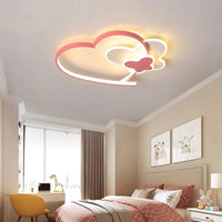 Plafonnier LED Cœur Rose pour Chambre d'Enfant | Marco Lucetti