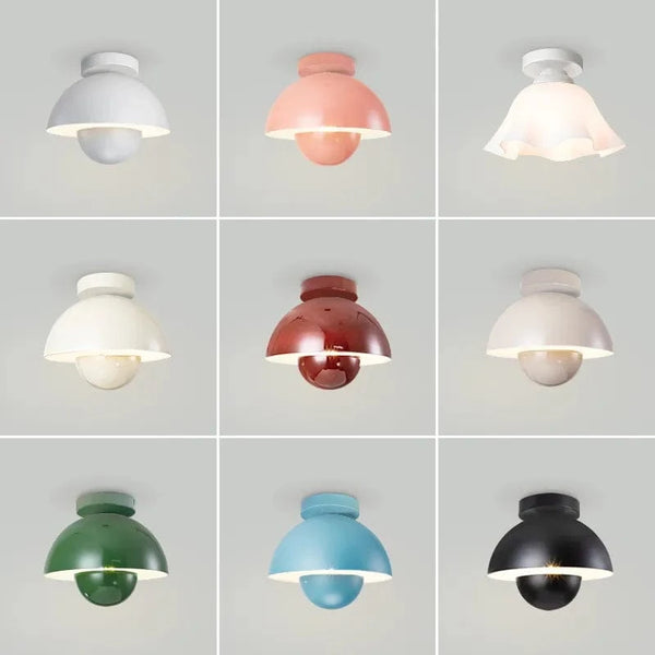 Plafonnier LED Coloré à Pot Rond | Marco Lucetti