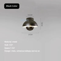 Plafonnier LED Coloré à Pot Rond | Marco Lucetti Noir / 3 Température de couleur