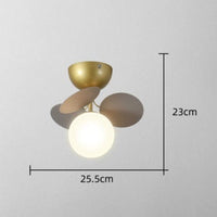 Plafonnier LED Coloré pour Chambre d'Enfant - Estel Kids | Marco Lucetti 1 lumière - Gris