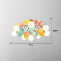 Plafonnier LED Coloré pour Chambre d'Enfant - Estel Kids | Marco Lucetti