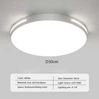 Plafonnier LED Cosmo Slim | Marco Lucetti Blanc 30cm / Blanc froid - Pas de RC