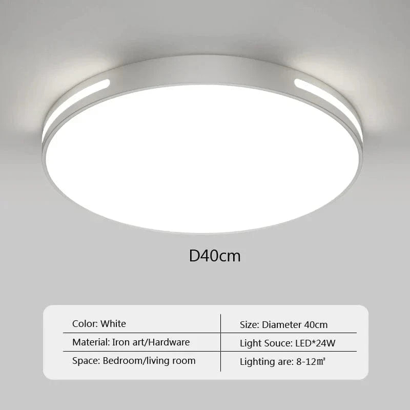 Plafonnier LED Cosmo Slim | Marco Lucetti Blanc 40cm / Blanc froid - Pas de RC