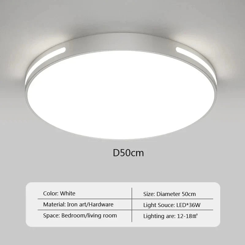 Plafonnier LED Cosmo Slim | Marco Lucetti Blanc 50cm / Blanc froid - Pas de RC