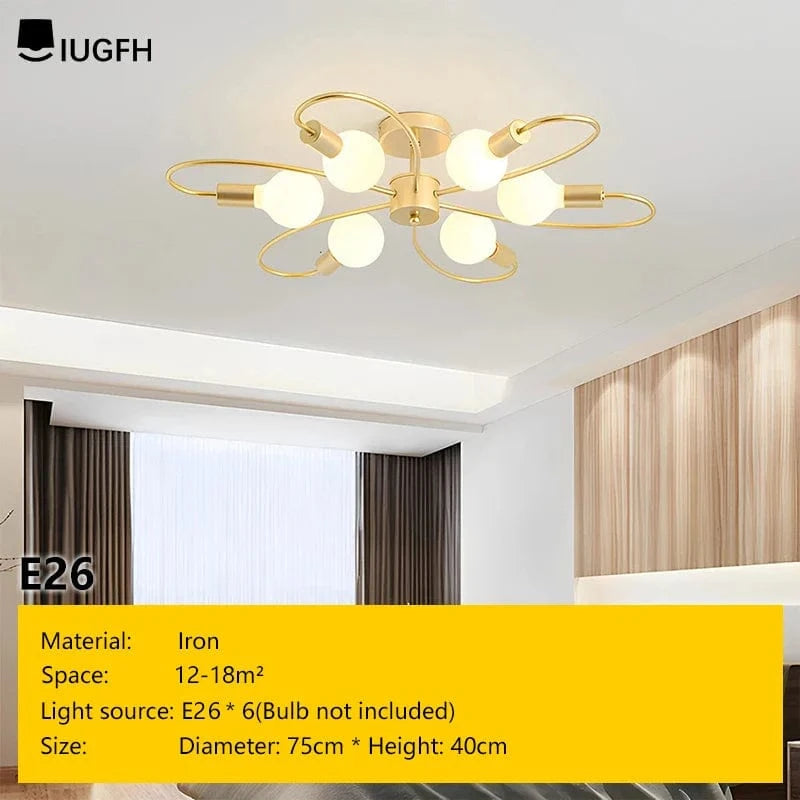 Plafonnier LED Creative Line | Marco Lucetti 6 H e26 G