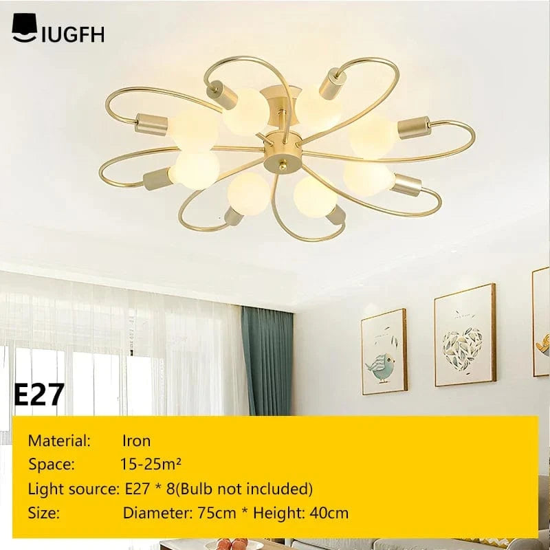 Plafonnier LED Creative Line | Marco Lucetti 8 H e27 G