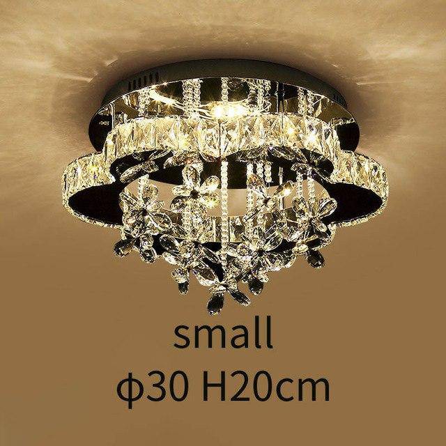 Plafonnier LED Cristal Fleur | Marco Lucetti 30cm - A