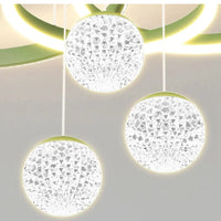 Plafonnier LED cristal Qingshe Smart Home | Marco Lucetti