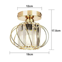 Plafonnier LED Crystal Touch | Marco Lucetti Modèle D2