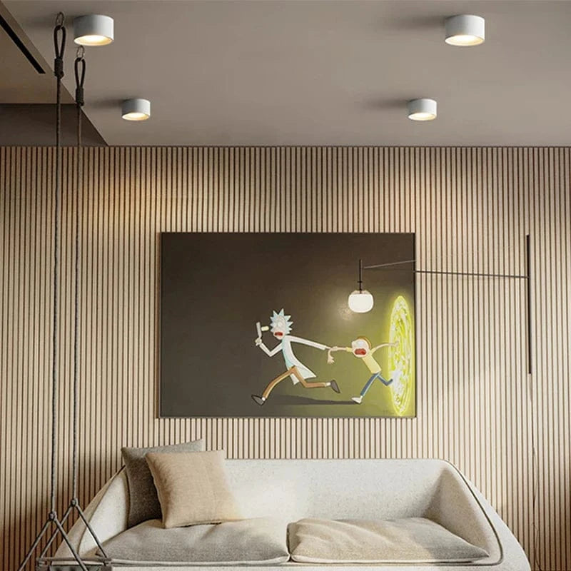 Plafonnier LED Cylindre Moderne | Marco Lucetti