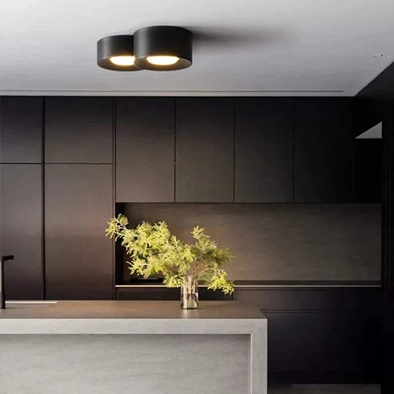 Plafonnier LED Cylindre Moderne | Marco Lucetti