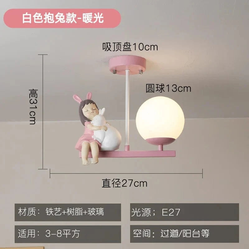 Plafonnier LED de chevet pour chambre d'enfant - Kids' Glow | Marco Lucetti StyleB