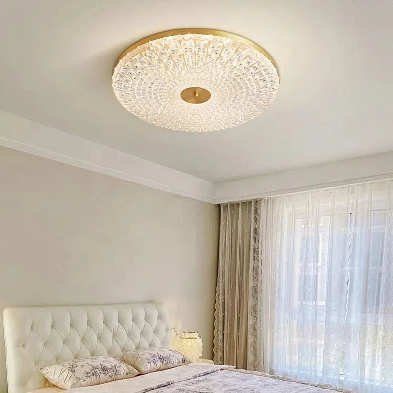 Plafonnier Led de luxe en acrylique rond | Marco Lucetti