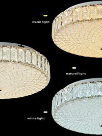 Plafonnier LED de luxe en cristal et design moderne - Édition 2024 | Marco Lucetti