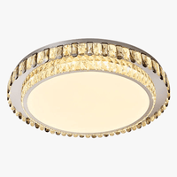 Plafonnier LED de Luxe en Cristal Rond Moderne - Collection Éclat Brillant | Marco Lucetti