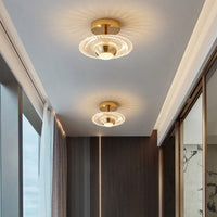 Plafonnier LED de luxe en verre Armaton | Marco Lucetti