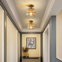 Plafonnier LED de Luxe en Verre Moderne pour Décoration Épurée | Marco Lucetti