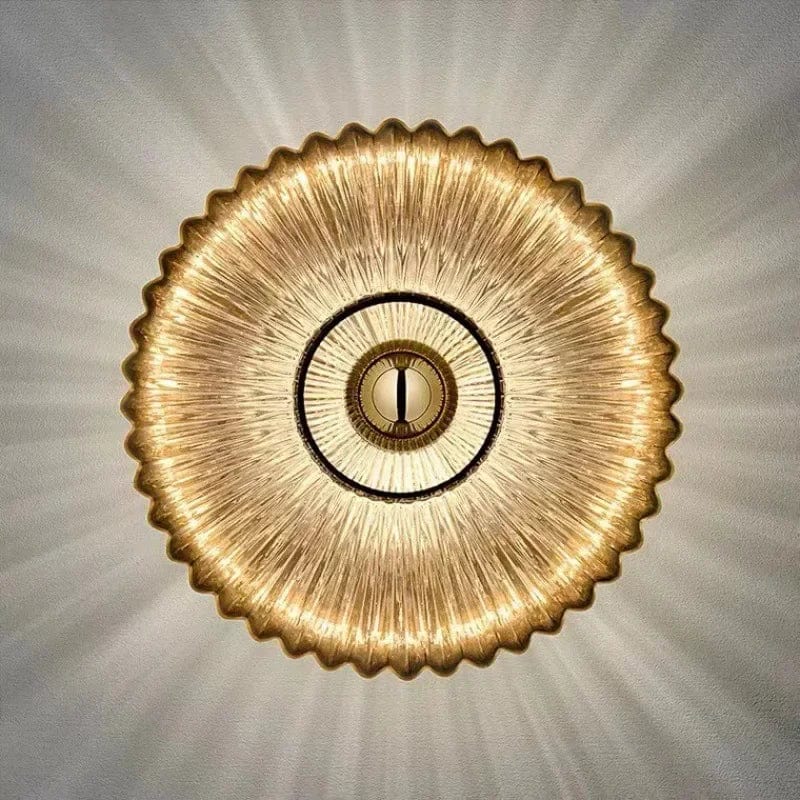 Plafonnier LED de Luxe en Verre Moderne pour Décoration Épurée | Marco Lucetti