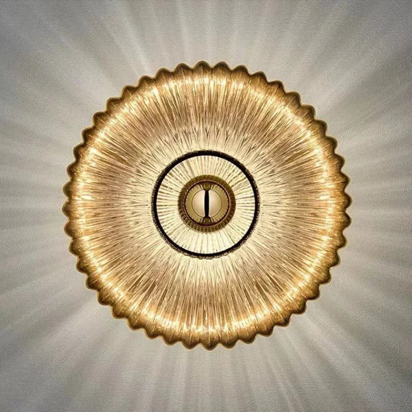 Plafonnier LED de Luxe en Verre Moderne pour Décoration Épurée | Marco Lucetti