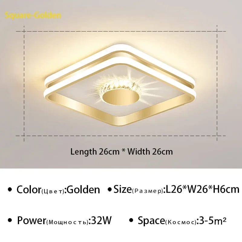 Plafonnier LED de luxe pour intérieur contemporain et raffiné. | Marco Lucetti