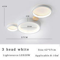 Plafonnier LED Scandinave Chic