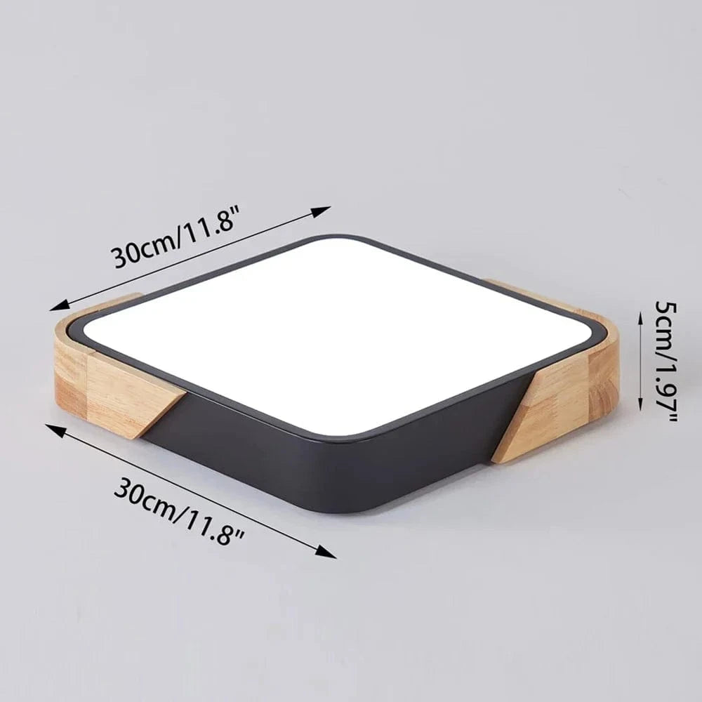 Plafonnier LED Déco Multi-utilisation | Marco Lucetti Noir / Blanc chaud