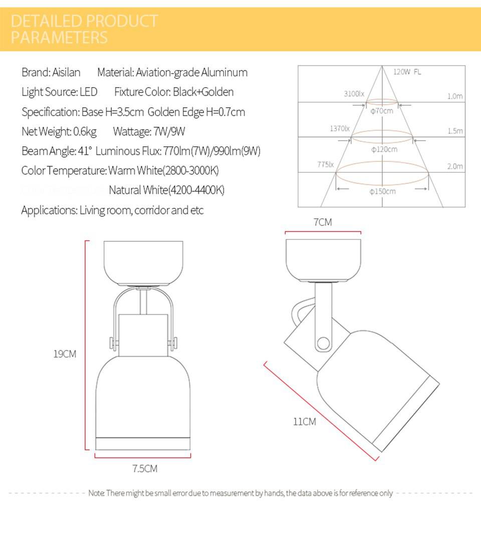 Plafonnier LED design ajustable - Intérieur | Marco Lucetti