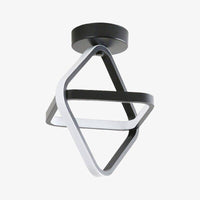 Plafonnier LED Design Balcony | Marco Lucetti Noir / Carré / Froide