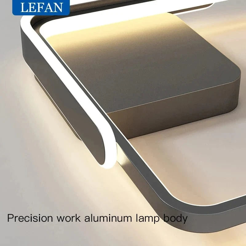 Plafonnier LED design carré pour un intérieur moderne et lumineux | Marco Lucetti