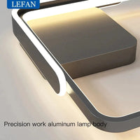 Plafonnier LED design carré pour un intérieur moderne et lumineux | Marco Lucetti