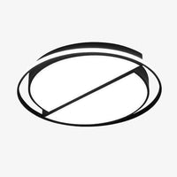 Plafonnier LED design Cercles décalés Home | Marco Lucetti 25cm