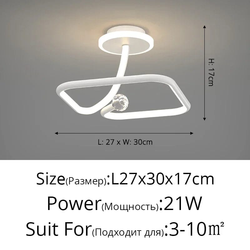 Plafonnier LED Design Circulaire | Marco Lucetti