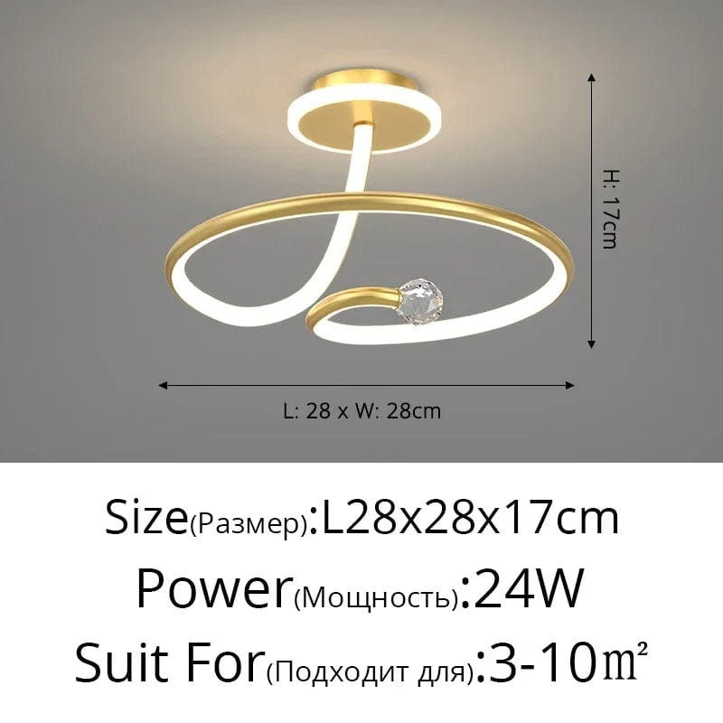 Plafonnier LED Design Circulaire | Marco Lucetti