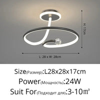 Plafonnier LED Design Circulaire | Marco Lucetti